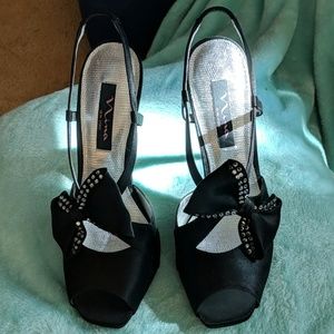 Black 5" heels